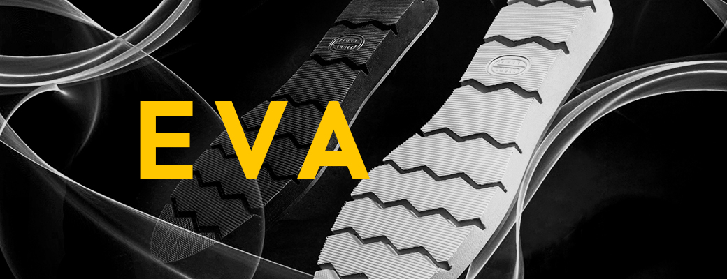 Приклейка подошв из микропористой резины и eva